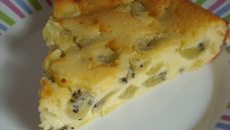 Gâteau aux kiwis maison