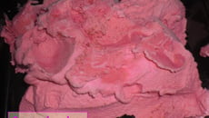 Glace aux framboises
