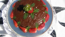 Fraises et chocolat Mariage Heureux