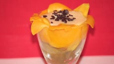 Sabayon pommes et mangues