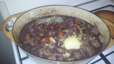 Bœuf bourguignon de mamie