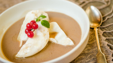 Îles flottantes au Chocolat