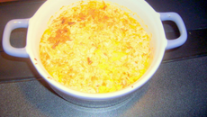 Fausse crème brûlée aux carottes maison