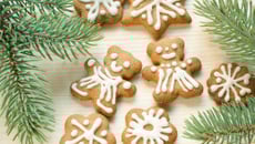 Sablés en pain d'épices avec glaçage