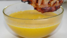 Velouté de carottes au gingembre et à l'orange