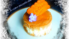 Entremet glacé spéculoos et chocolat blanc