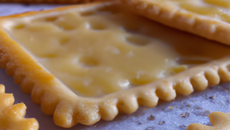 Pâte sablée au beurre allégé