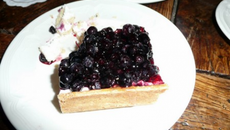 Tarte aux myrtilles facile