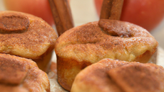 Petits cakes aux pommes cannelle
