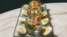 Salade fraîcheur en verrines