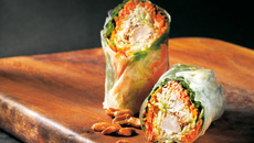 Roll'cahouète de poulet