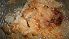 Lasagnes courgettes, curry et philadelphia