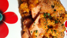 Parmentier de poulet rôti aux patates douces