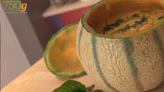 Gaspacho de melon au Sauternes