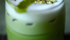 Cocktail au matcha