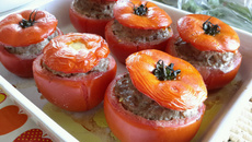 Tomates farcies sans sel