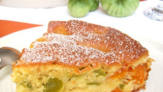 Moelleux aux tomates vertes, amandes & abricots