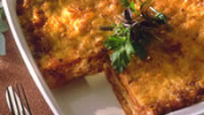 Lasagne aux légumes et au thon