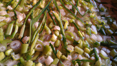 Poireaux à la ciboulette