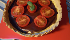 Tarte tomates et chocolat