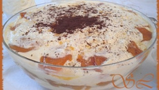 Tiramisu à l'abricot
