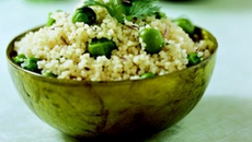 Couscous aux petits pois