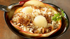 Salade de fruits d'automne au quinoa gourmand
