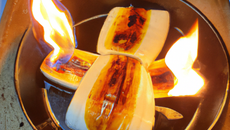 Banane flambée