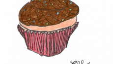 Cupcakes aux bananes et pépites de chocolat