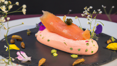 Saumon fumé à la mousse Amora