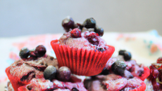Cupcakes fruits rouges