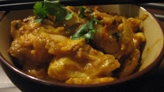 Curry de saumon épicé