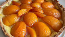 Tarte vergeoise aux abricots