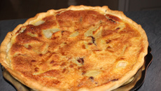 Tarte poires-chocolat sans amande