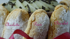 Charlotte chocolat poire