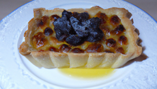 Tarte aux raisins et sa pâte sablée