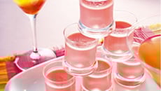 Panna cotta à la fraise Tagada