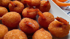 Accras aux crevettes