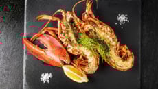 Homard grillé au four