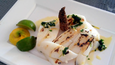 Seiche à la plancha