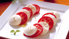 Tomates mozzarella classique