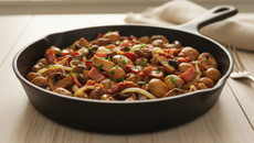 Poêlée de champignons sauvages