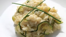 Risotto traditionnel aux courgettes