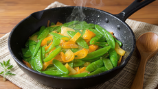 Pois gourmands sautés