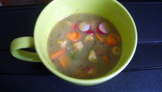 Soupe mixte