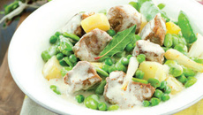 Navarin pois et fèves