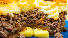 Hachis parmentier à la langue de bœuf