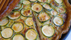 Quiche à la courgette express