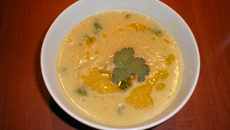 Soupe de fèves sèches