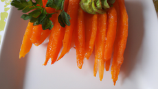Douceurs de carottes au cerfeuil